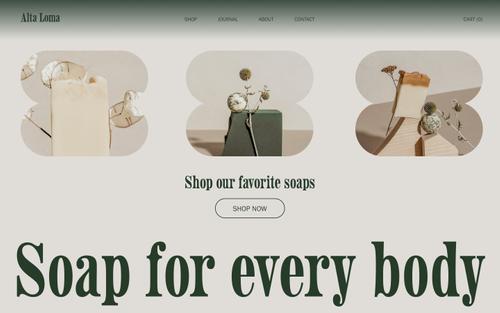 Customer example using fluid engine on Squarespace 7.1